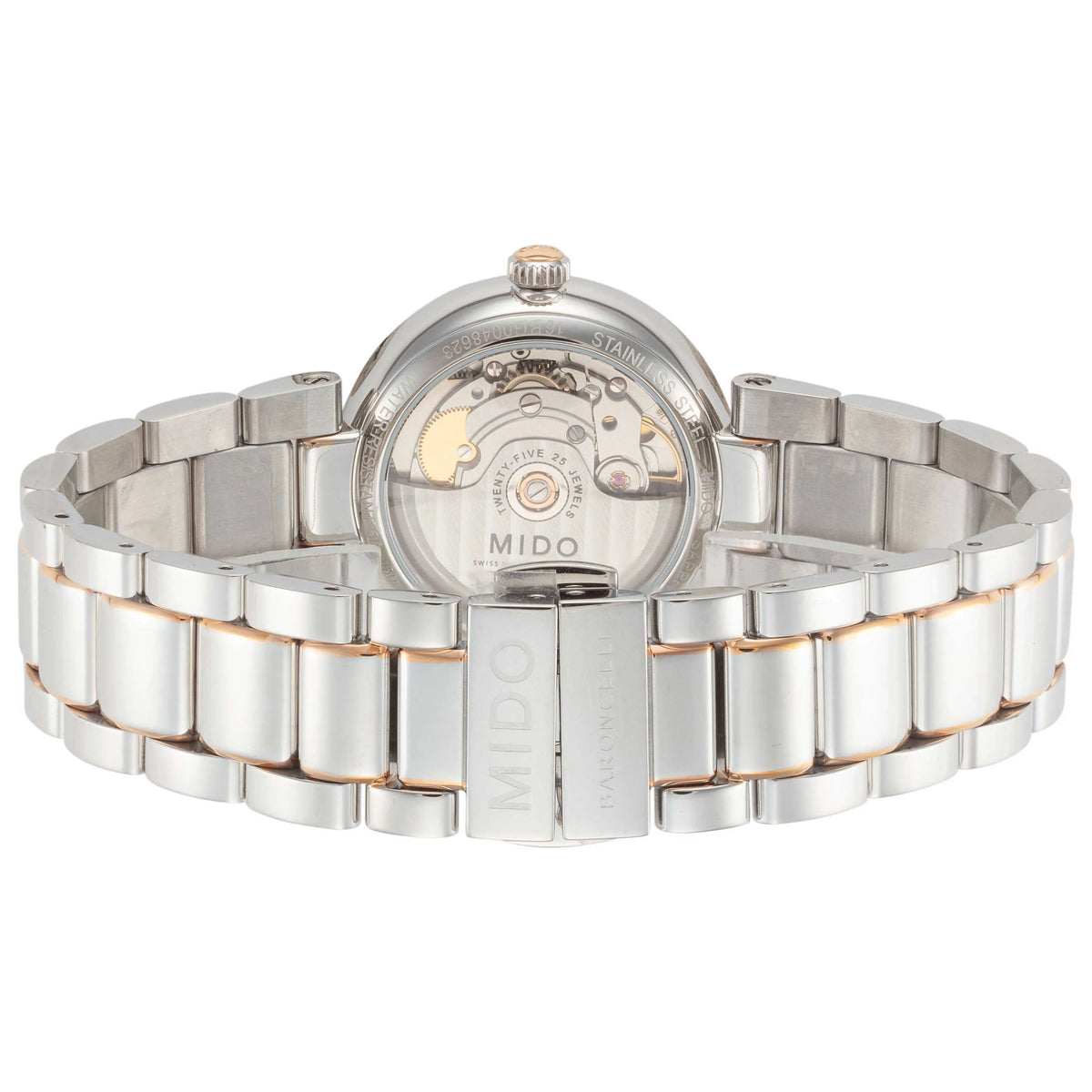 Mido Baroncelli II Donna 33mm Silver Dial M0222072203111