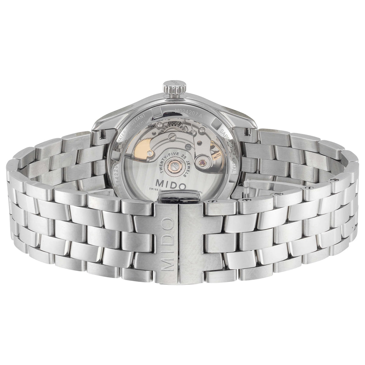 Mido Belluna II 33mm Dark Grey Dial