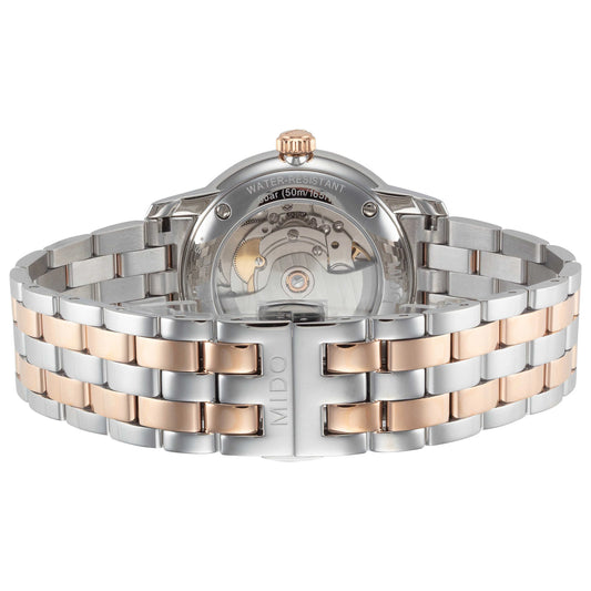 Mido Baroncelli 39mm Silver Dial M0374072203101