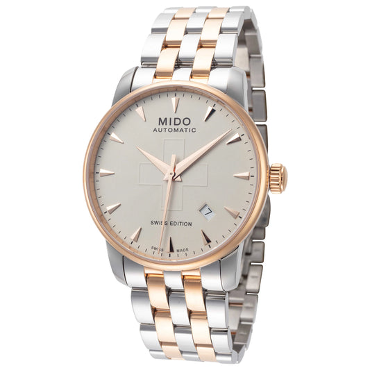 Mido Baroncelli II 38mm Ivory Dial M86009S71