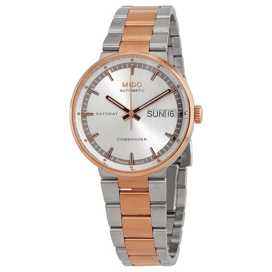 Mido Commander 33mm Silver Dial M0142302203180
