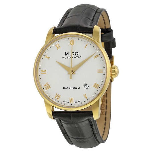 Mido Baroncelli II 38mm White Dial M86003264
