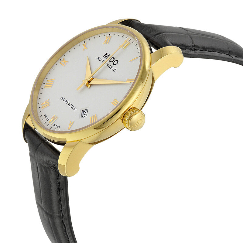 Mido Baroncelli II 38mm White Dial M86003264